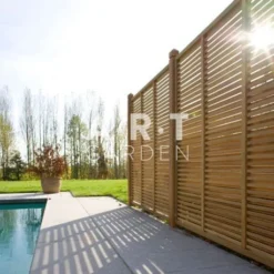 Brise Vue Bois Exotique Isaura Twin