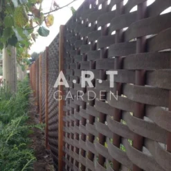 Cloture Tressée Composite Fibre Plate