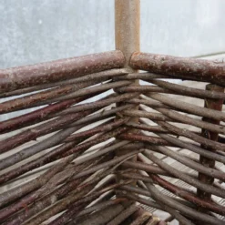 Jardinière Haute En Bois De Noisetier Tressé - 150 X 30 X 75 Cm -Pas Cher Plante Douce Magasin jardiniere haute en bois de noisetier tresse 150 x 30 x 75 cm 3