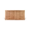 Portillon Bois Exotique Isa 176 X 352 Cm -Pas Cher Plante Douce Magasin portillon bois exotique isa 176 x 352 cm