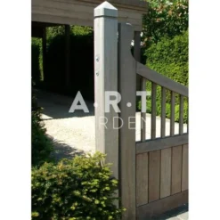 Portillon En Bois Exotique Rio 125 X 98 Cm -Pas Cher Plante Douce Magasin portillon en bois exotique rio 125 x 98 cm 3