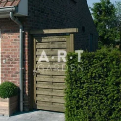 Portillon En Pin Rouge Du Nord Robust