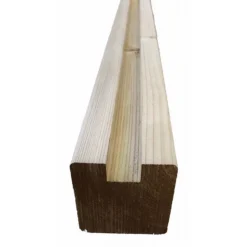 Poteau Rainuré Départ Et Fin Pour Lame De 28 Mm